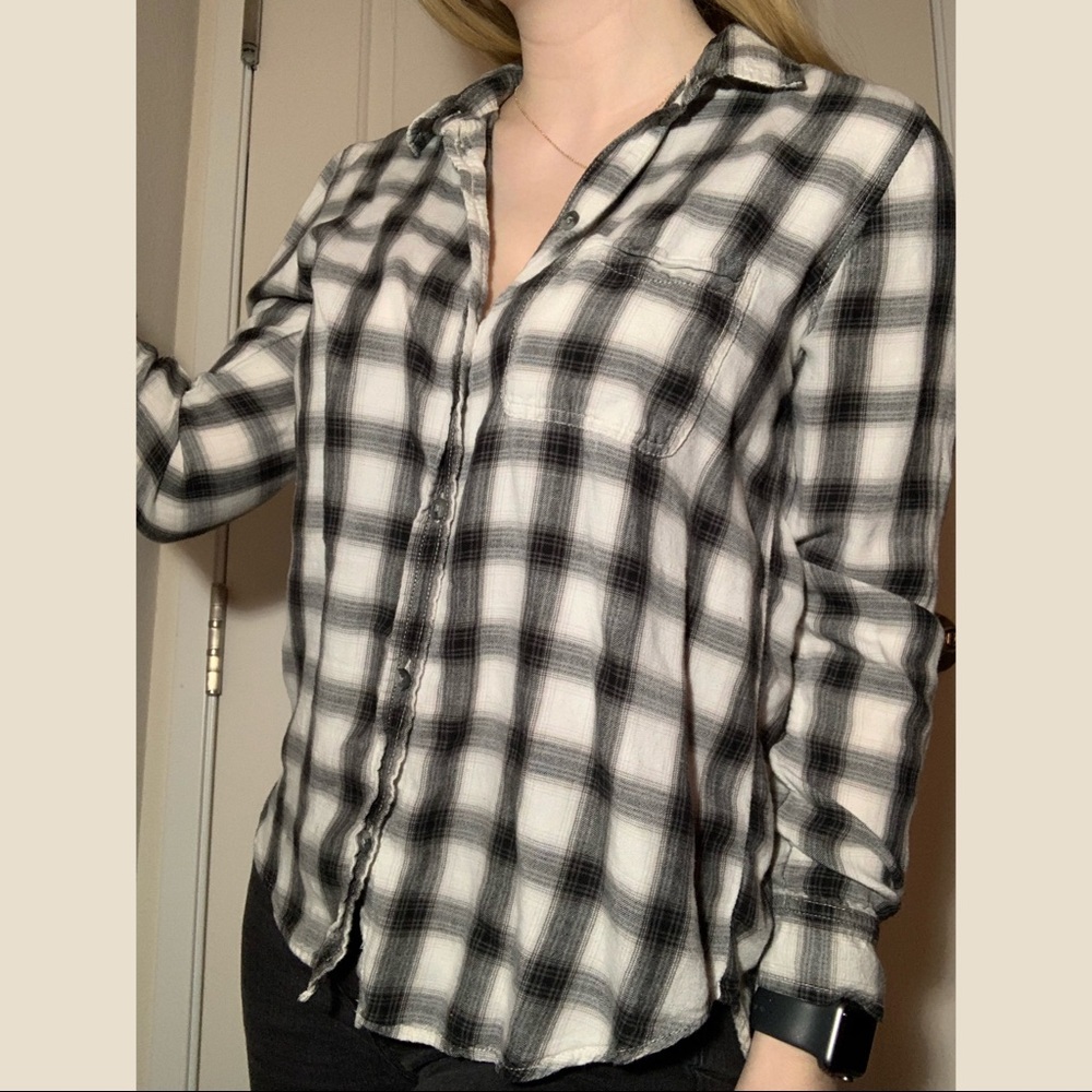 American Eagle Boyfriend Fit Flannel